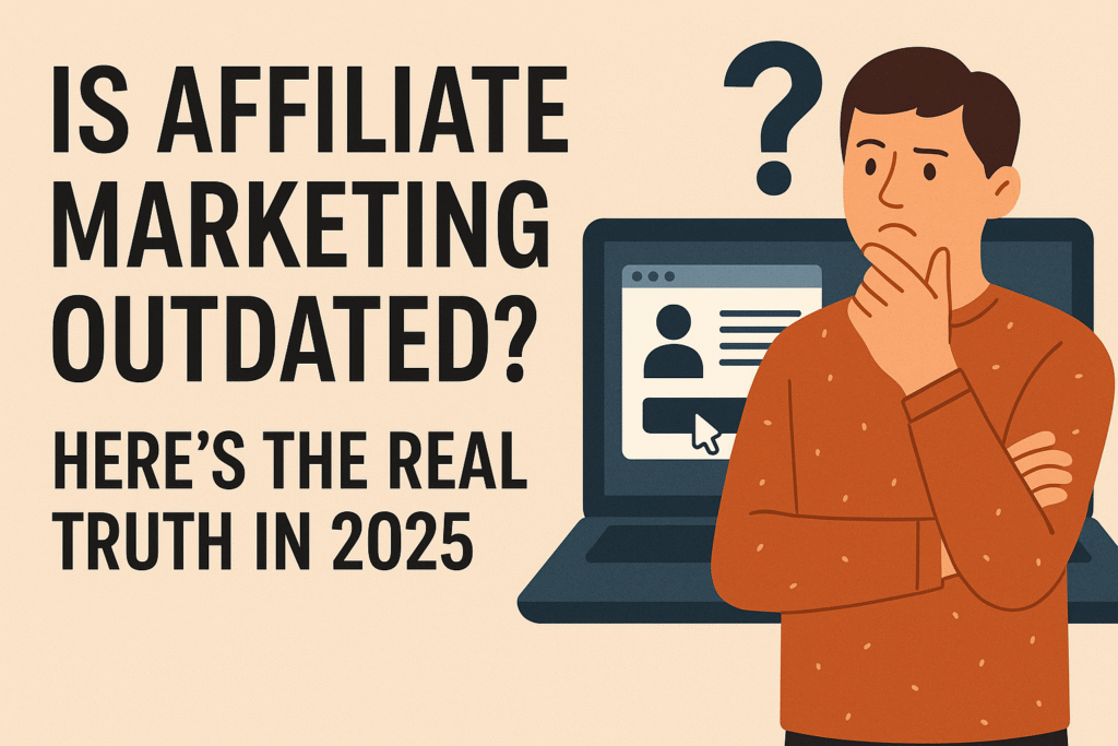 Affiliate marketing outdated?